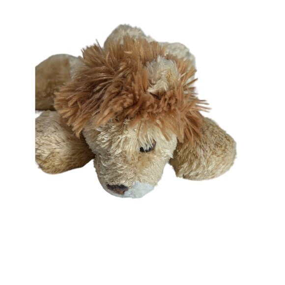 Aurora Mini Flopsie Plush Lion Toy 10 Inches Soft & Cuddly Beige & Brown - Picture 3 of 8